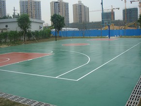 博登湖小區(qū)籃球場(chǎng)