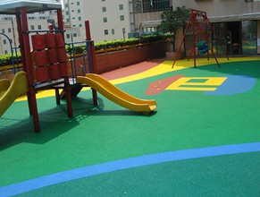 常平聯(lián)邦花園EPDM地墊