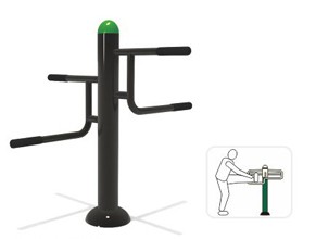 三人壓腳器