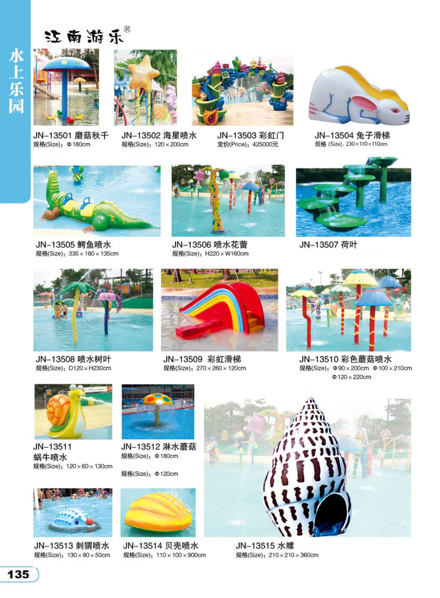 水上樂園滑梯